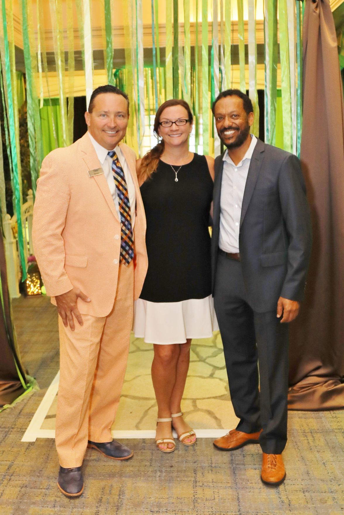 Travis Brown, Kelli Kennedy, Robel Yohannes